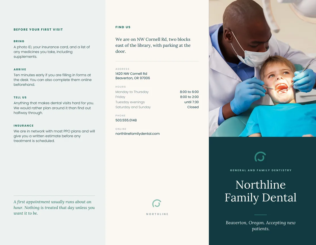 Practice overview brochure